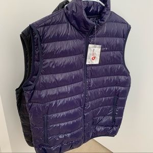Men’s Lightweight Down Vest XL Bundle (2)